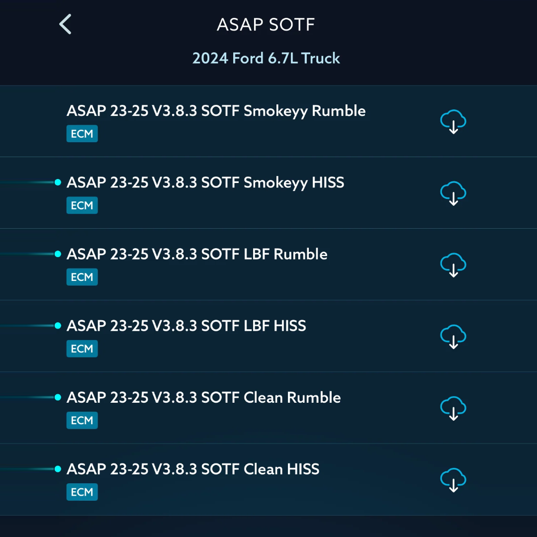 ASAP - 2023-2026 Powerstroke Added Power Files (EZLYNK)