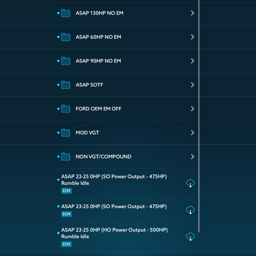 ASAP - 2023-2026 Powerstroke Added Power Files (EZLYNK)