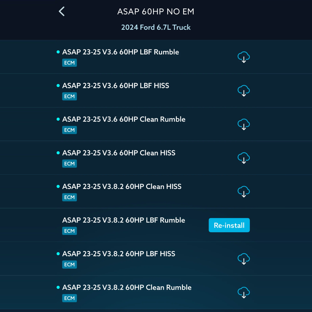 ASAP - 2023-2026 Powerstroke Added Power Files (EZLYNK)