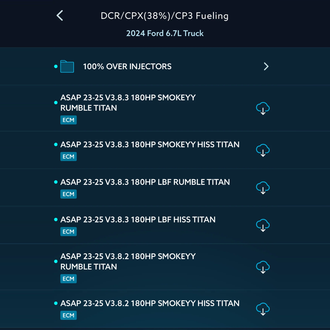 ASAP - 2023-2026 Powerstroke Added Power Files (EZLYNK)